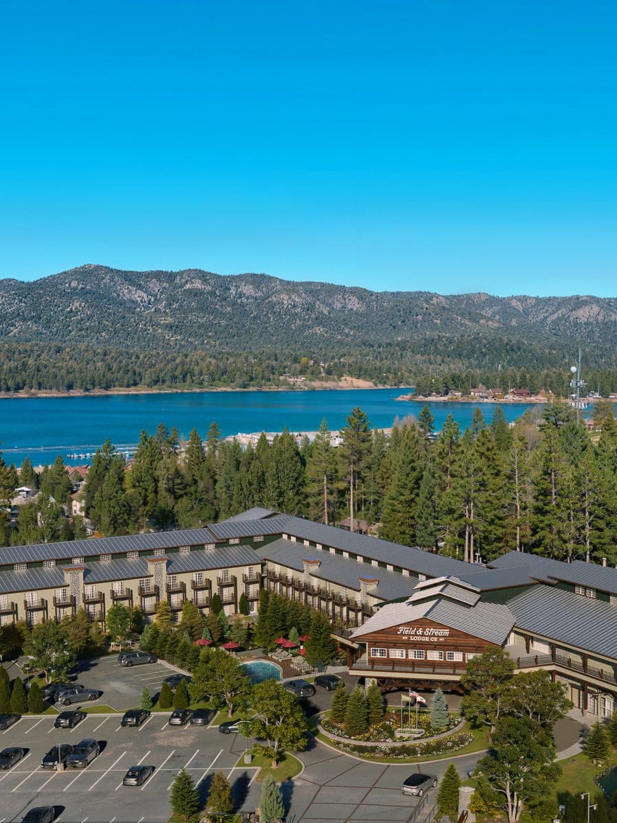areal view of Field & Stream Big Bear