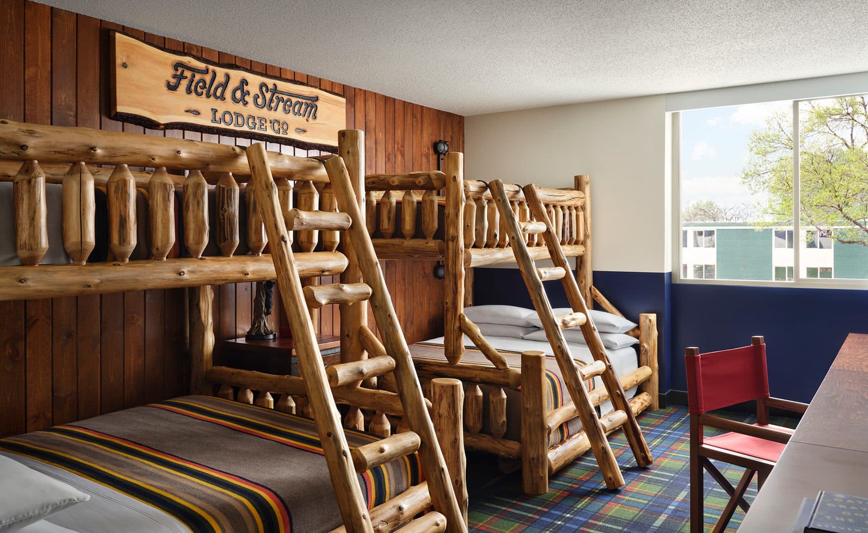 The bunk room
