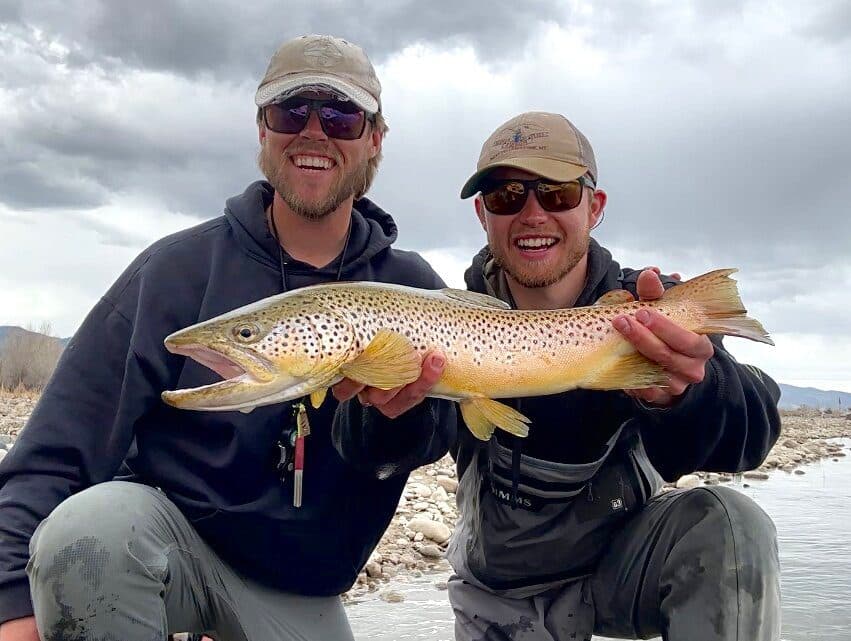 fly fishing with Savage