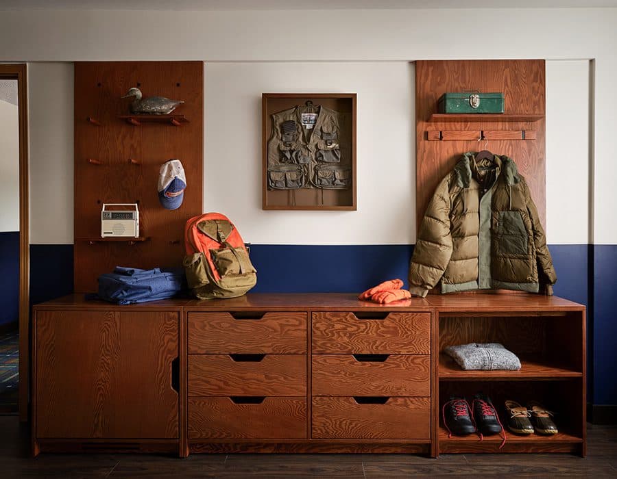 storage in The Gallatin Suite