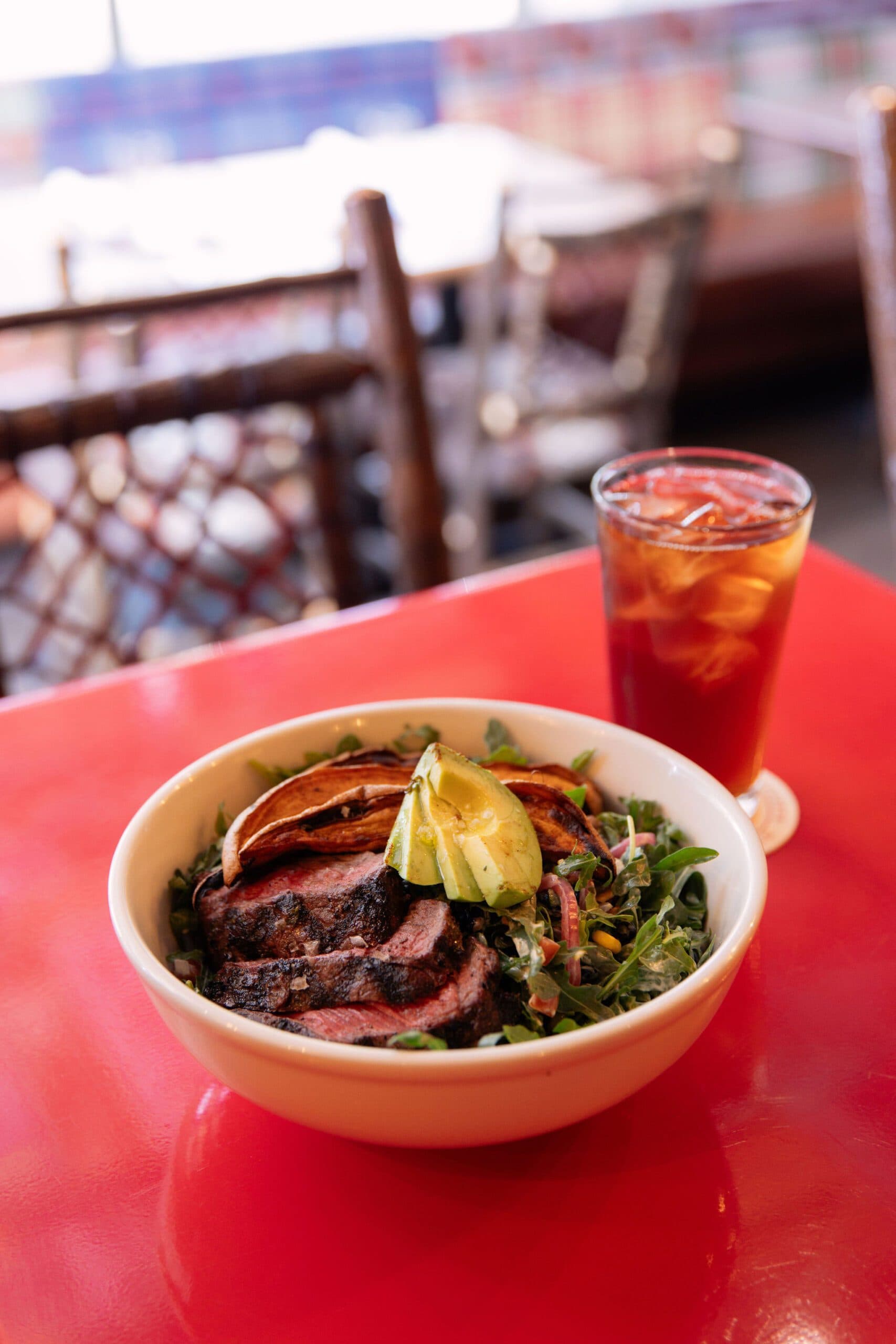 steak salad