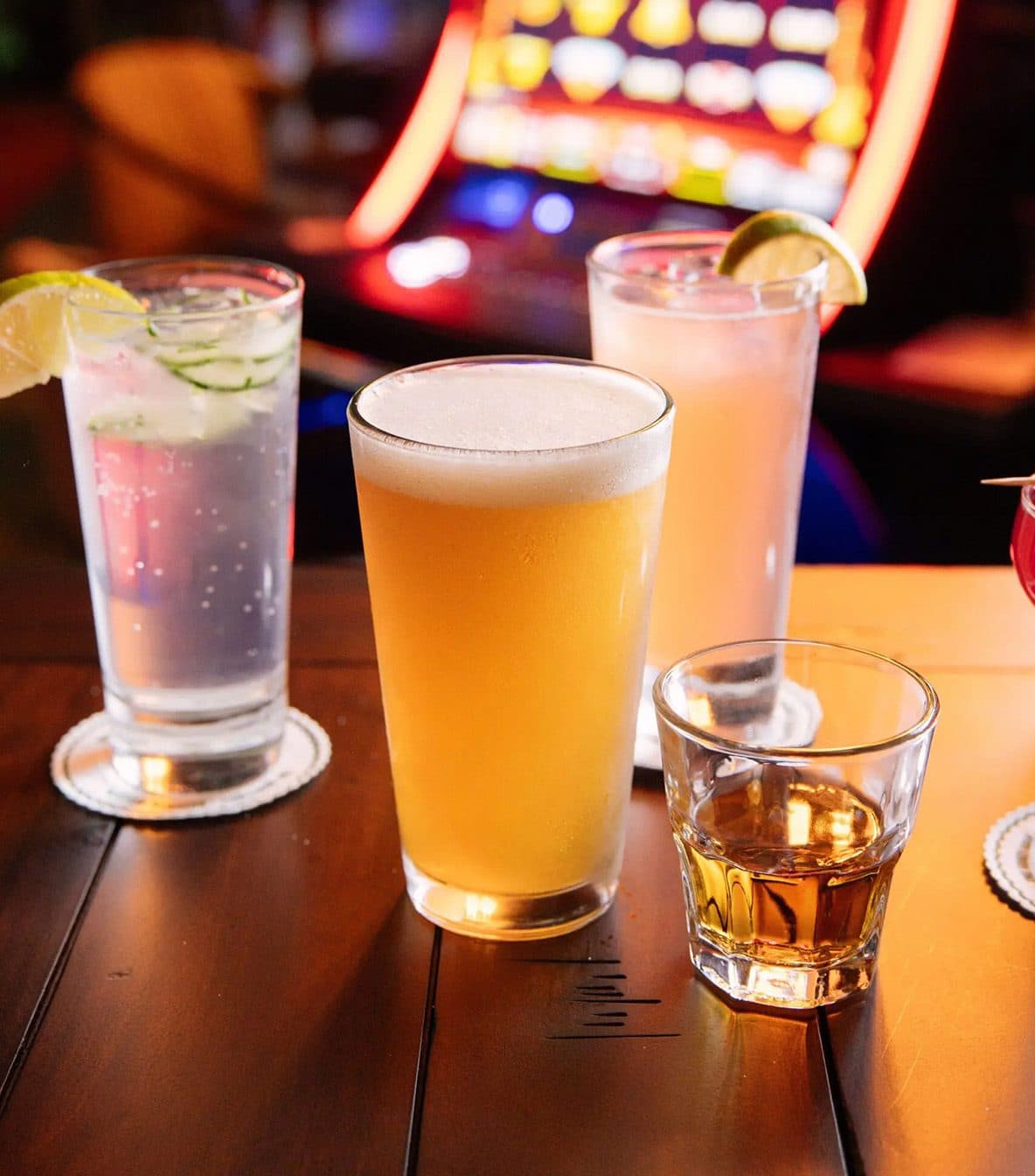 beverages in Honey Hole